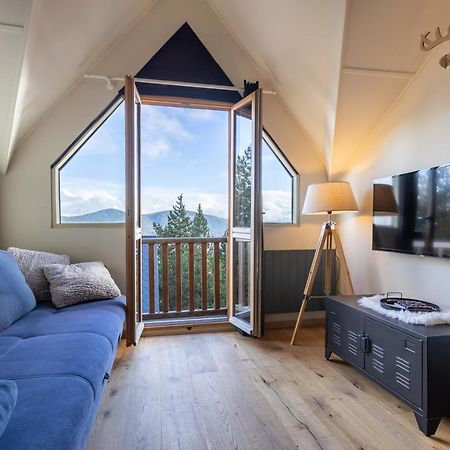 Appartement Le Cerf - Duplex Avec Superbe Vue Montagne à Les Angles  Extérieur photo