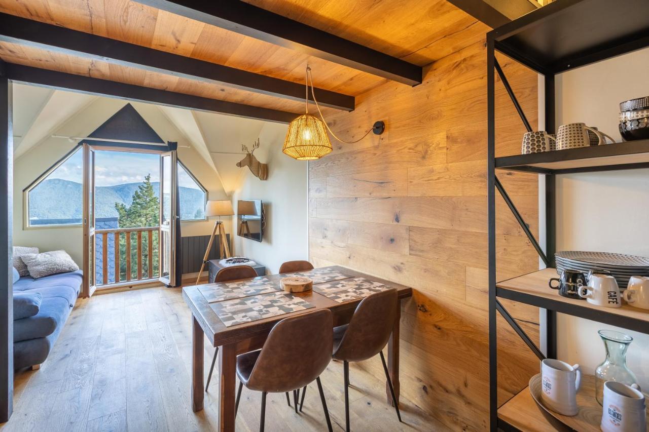 Appartement Le Cerf - Duplex Avec Superbe Vue Montagne à Les Angles  Extérieur photo